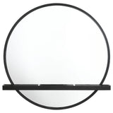 Arini 2-piece Makeup Vanity Table and Mirror Set Black - 224337-SET