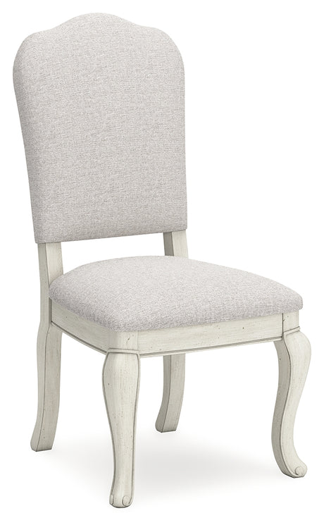 Arlendyne Antique White Dining Chair, Set of 2 - D980-01