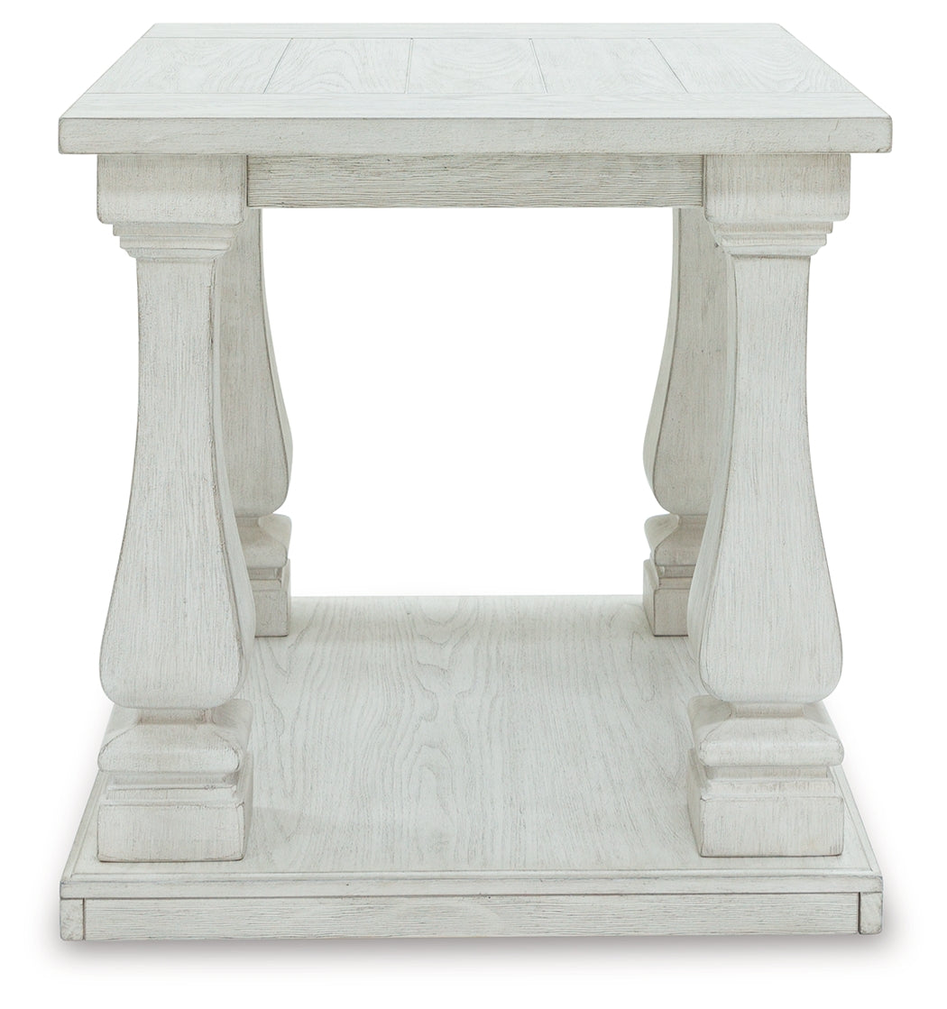 Arlendyne Coffee Table with 1 End Table in Antique White from Ashley - Luna Furniture