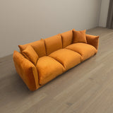 Arlo  Burnt Orange Velvet Sofa - AFC02083 - 