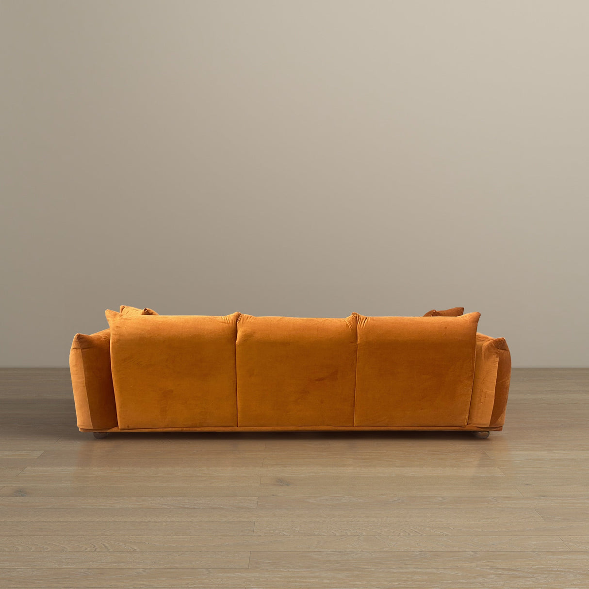 Arlo  Burnt Orange Velvet Sofa - AFC02083 - 