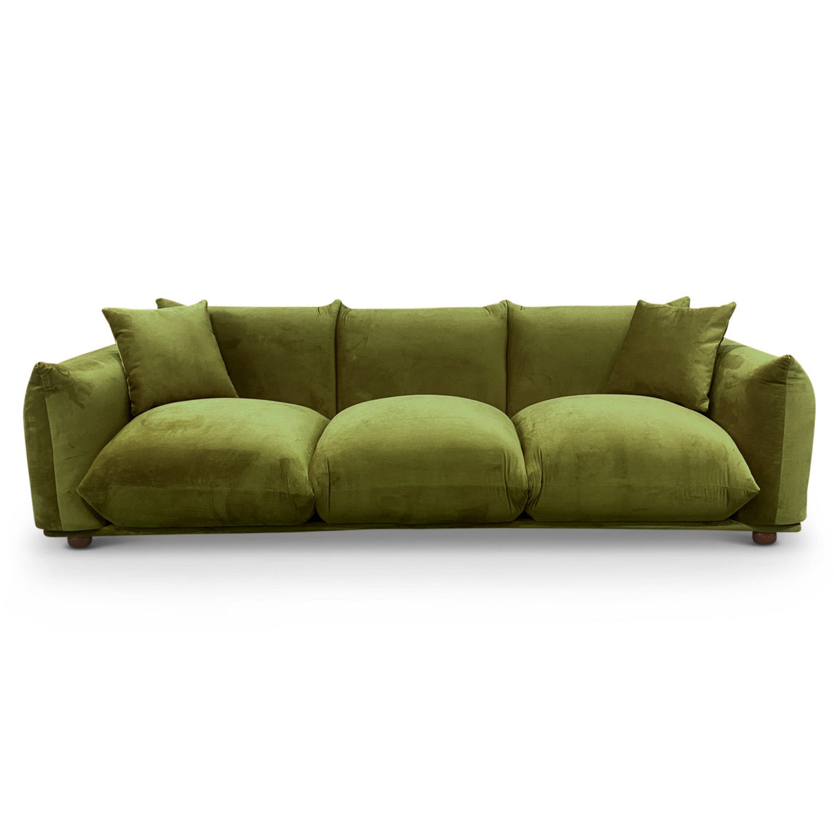 Arlo  Olive Green Velvet Sofa - AFC02082 - 