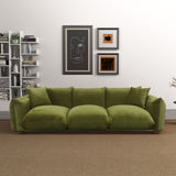 Arlo  Olive Green Velvet Sofa - AFC02082 - 