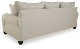 Asanti Sofa and Loveseat in Fog from Ashley - Luna Furniture