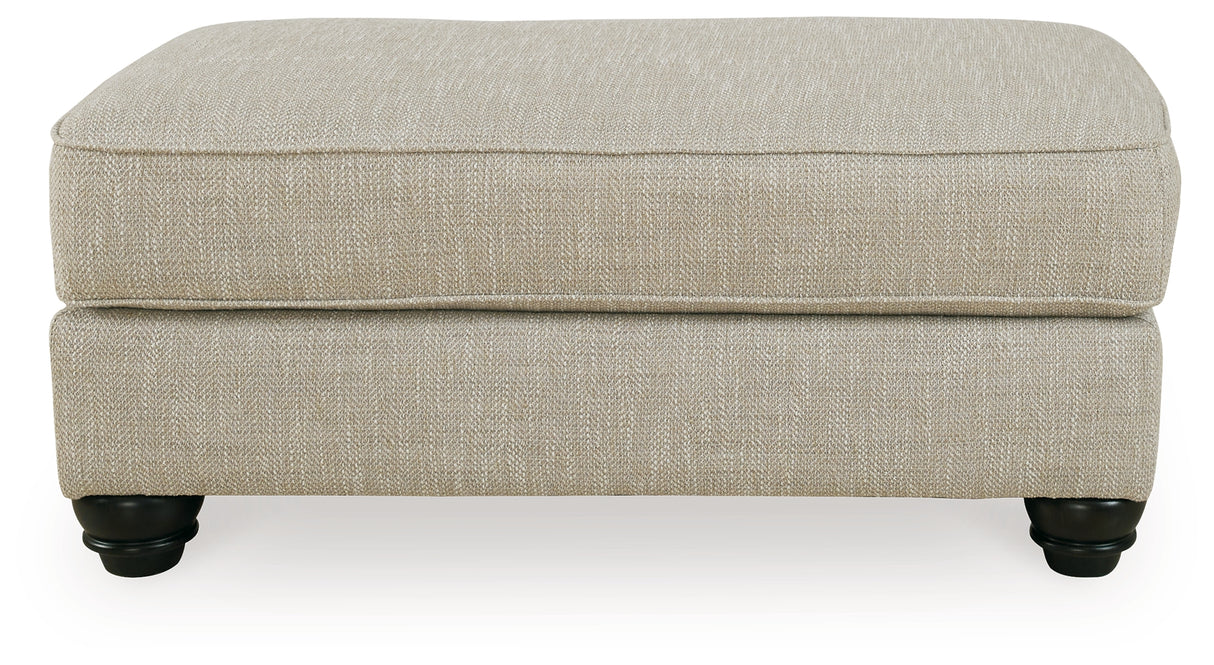 Asanti Sofa, Loveseat, Chair and Ottoman in Fog from Ashley - Luna Furniture