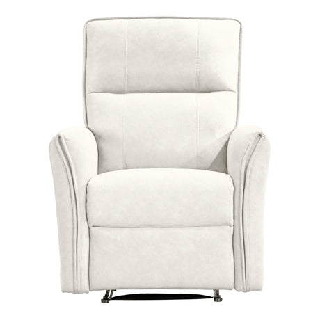 Asheville Cream Suede Recliner Chair - RCL01000101