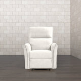 Asheville Cream Suede Recliner Chair - RCL01000101