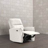 Asheville Cream Suede Recliner Chair - RCL01000101