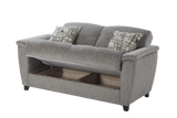 Aspen Aristo Light Brown Loveseat from Bellona - Luna Furniture