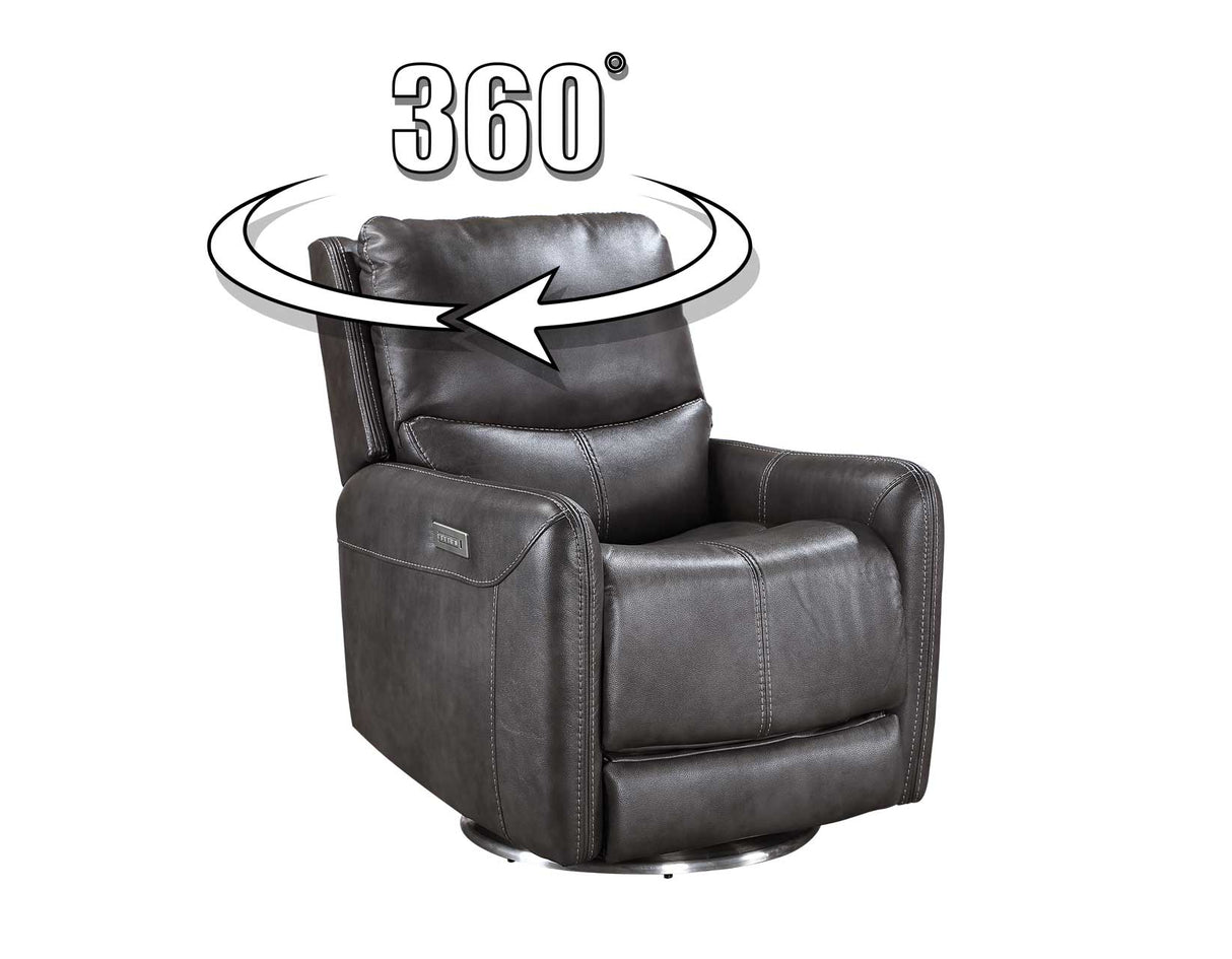 Athens Triple-Power 360-Degree Swivel Motion Chair from Steve Silver - Luna Furniture