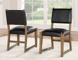 Atmore 5-Piece 96″ Dining Set(Table & 4 Side Chairs) - SET | ATM500TT | ATM500TB | ATM500S(4)