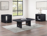 Aubrey 3-Piece Table Set, Black from Steve Silver - Luna Furniture