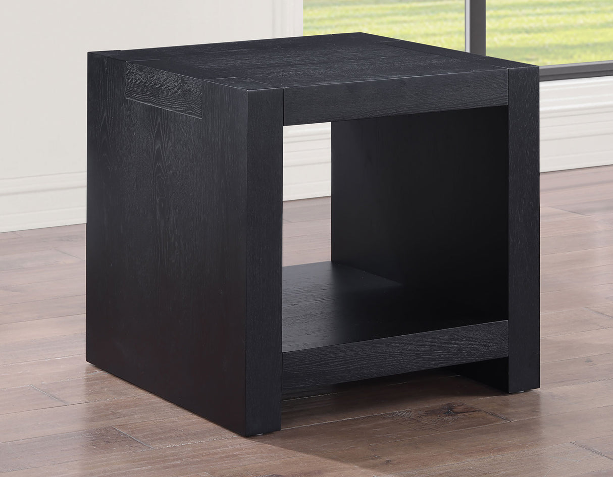 Aubrey 3-Piece Table Set, Black from Steve Silver - Luna Furniture