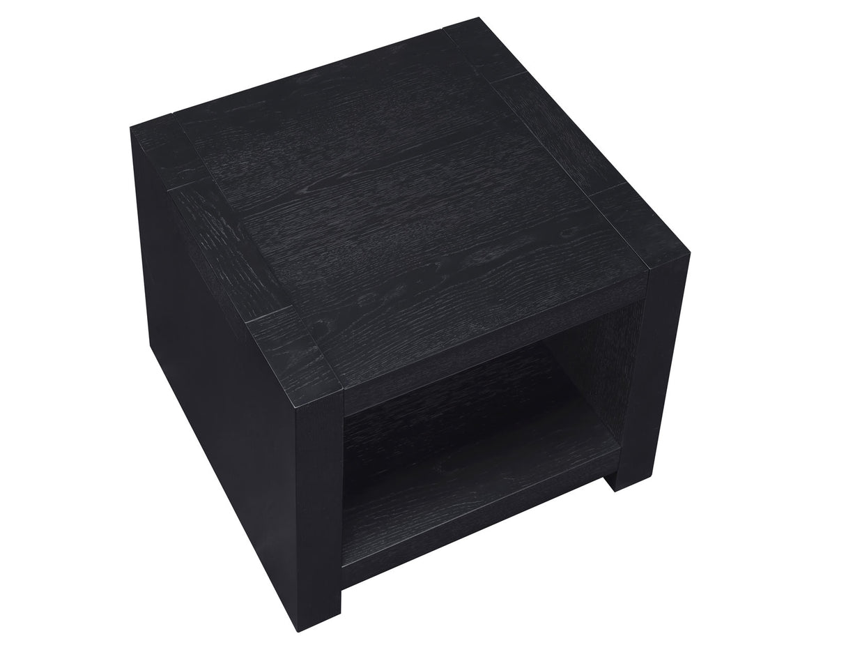 Aubrey 3-Piece Table Set, Black from Steve Silver - Luna Furniture