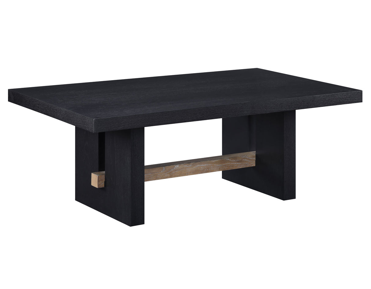 Aubrey 3-Piece Table Set, Black from Steve Silver - Luna Furniture