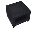 Aubrey End Table, Black from Steve Silver - Luna Furniture