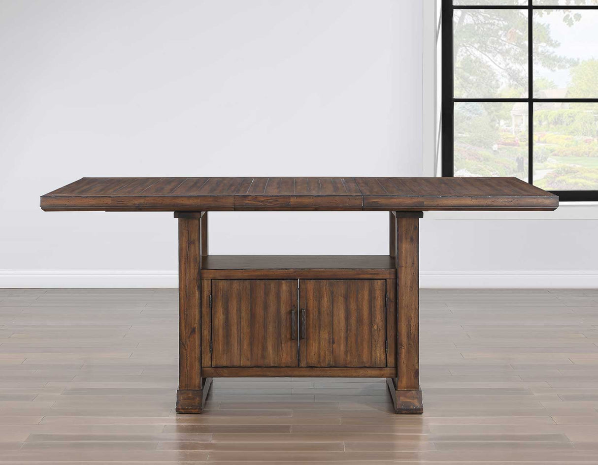 Auburn 60-80 inch Storage Counter Table from Steve Silver - Luna Furniture