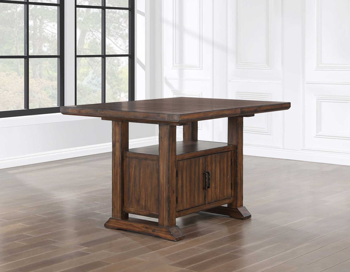 Auburn 60-80 inch Storage Counter Table from Steve Silver - Luna Furniture