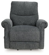 Aureta Charcoal Power Lift Recliner - 1790312