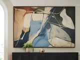 Avalen Blue/Brown/Beige Wall Art from Ashley - Luna Furniture