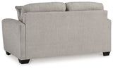 Avenal Park Sofa, Loveseat, Chair and Ottoman in Flannel - PKG019292