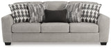 Avenal Park Sofa, Loveseat, Chair and Ottoman in Flannel - PKG019292