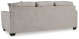 Avenal Park Sofa, Loveseat, Chair and Ottoman in Flannel - PKG019292