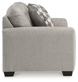 Avenal Park Sofa, Loveseat, Chair and Ottoman in Flannel - PKG019292