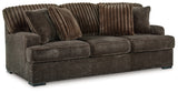 Aylesworth Sofa, Loveseat, Chair and Ottoman in Chocolate - PKG019295