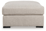 Ballyton 3-Piece Sectional with Ottoman in Sand - PKG016451