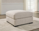 Ballyton 3-Piece Sectional with Ottoman in Sand - PKG016451