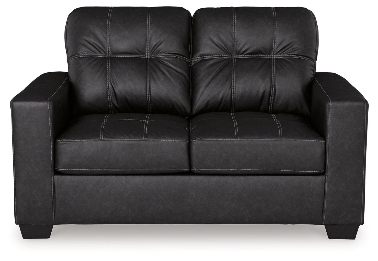 Barlin Mills Carbon Loveseat - 1700435