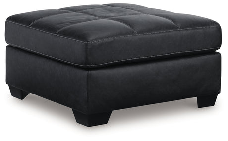 Barlin Mills Carbon Oversized Accent Ottoman - 1700408