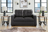 Barlin Mills Sofa and Loveseat in Carbon - PKG019279