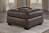 Barlin Mills Umber Oversized Accent Ottoman - 1700308