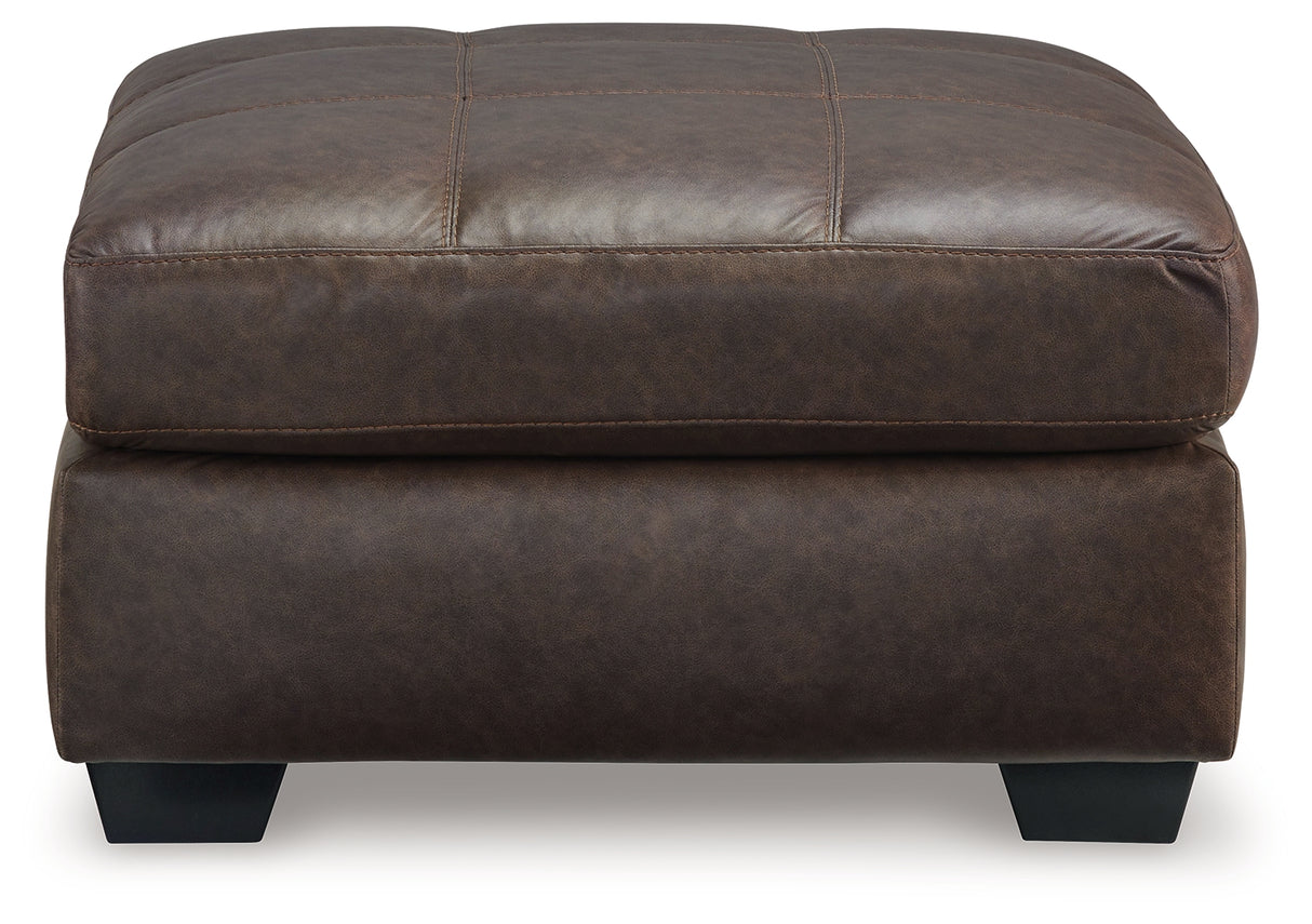 Barlin Mills Umber Oversized Accent Ottoman - 1700308