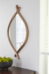 Bartner Antique Gold Finish Accent Mirror - A8010340