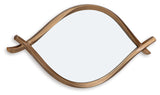 Bartner Antique Gold Finish Accent Mirror - A8010340