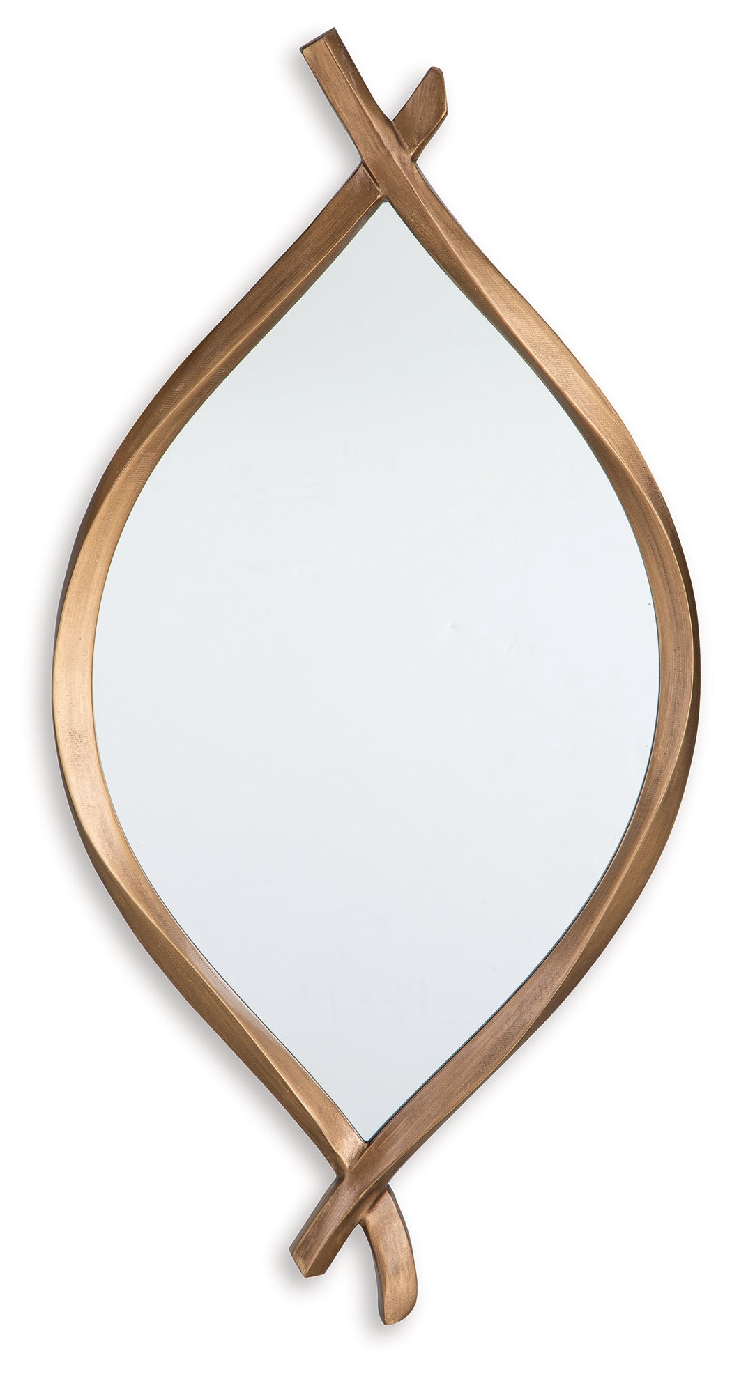 Bartner Antique Gold Finish Accent Mirror - A8010340