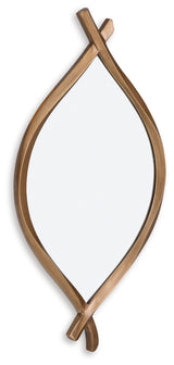 Bartner Antique Gold Finish Accent Mirror - A8010340