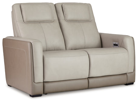 Battleville Sofa and Loveseat in Almond from Ashley - Luna Furniture