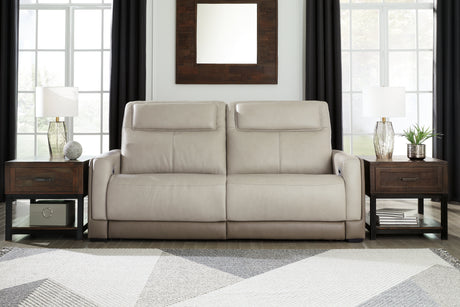 Battleville Sofa, Loveseat and Recliner in Almond from Ashley - Luna Furniture