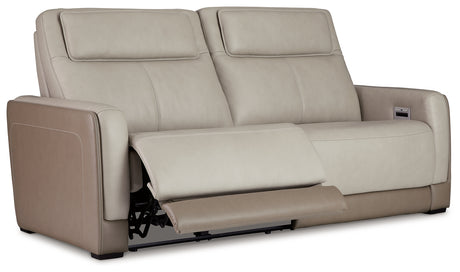 Battleville Sofa, Loveseat and Recliner in Almond from Ashley - Luna Furniture