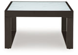 Beachloft Black/Gray Outdoor Coffee Table from Ashley - Luna Furniture