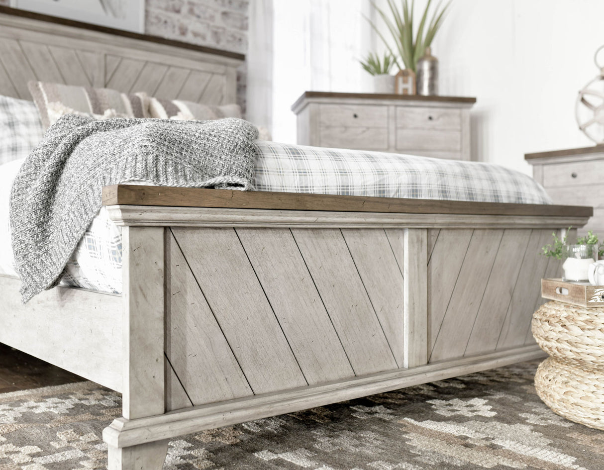 Bear Creek 4-Piece King Set(King Bed/DR/MR/NS) from Steve Silver - Luna Furniture