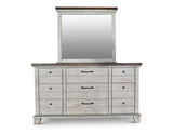 Bear Creek 4-Piece Queen Set(Q Bed/NS/Dresser/Mir) from Steve Silver - Luna Furniture