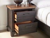 Bear Creek Brown 4-Piece King Set(King Bed/NS/Dresser/Mir) from Steve Silver - Luna Furniture