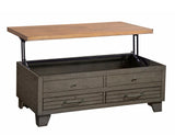 Bear Creek Lift-Top Cocktail Table, Brown from Steve Silver - Luna Furniture