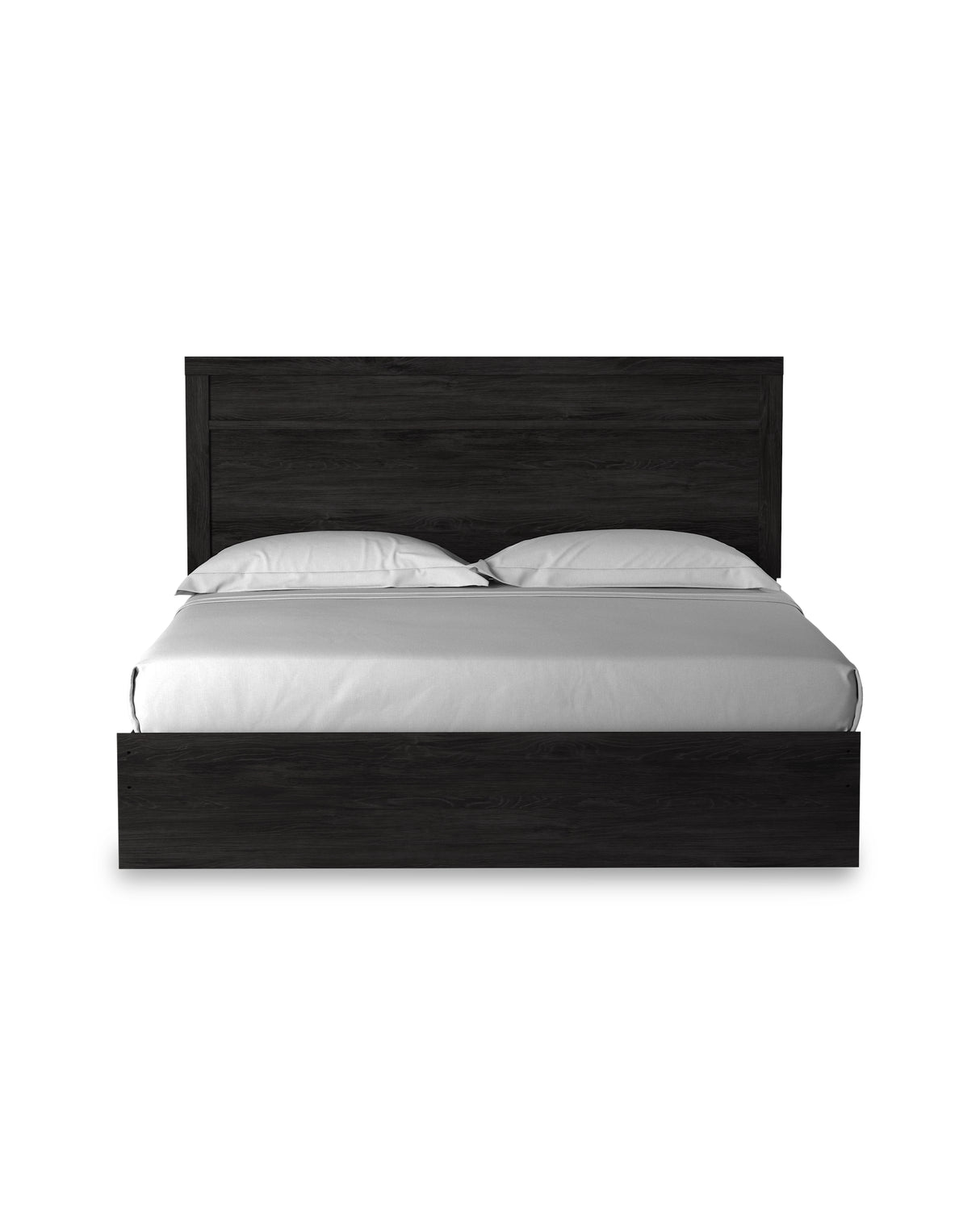 Belachime King Panel Bed with Dresser in Charcoal - PKG018408