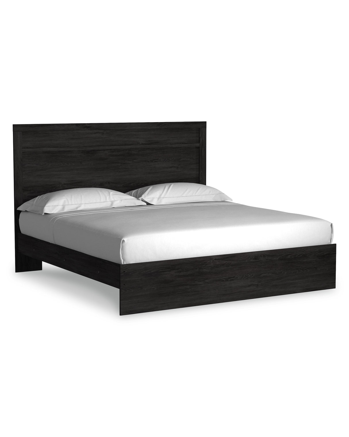 Belachime King Panel Bed with Dresser in Charcoal - PKG018408